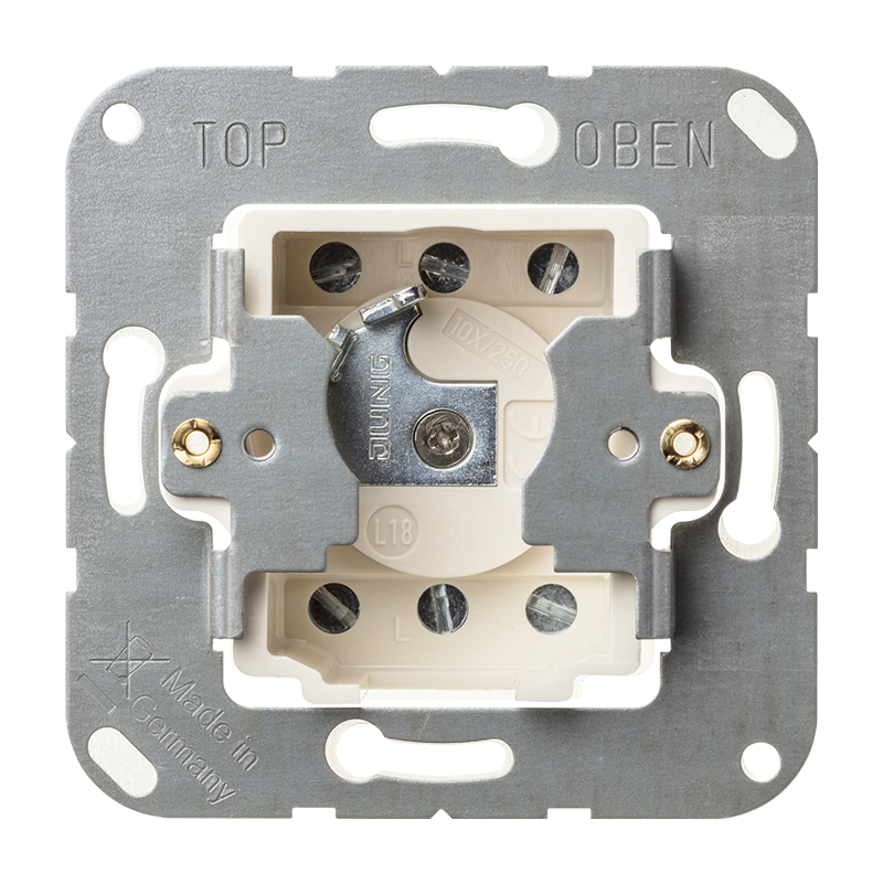 Изображение 104.28  Выключатель для замочного механизма с защитой от демонтажа - завод JUNG