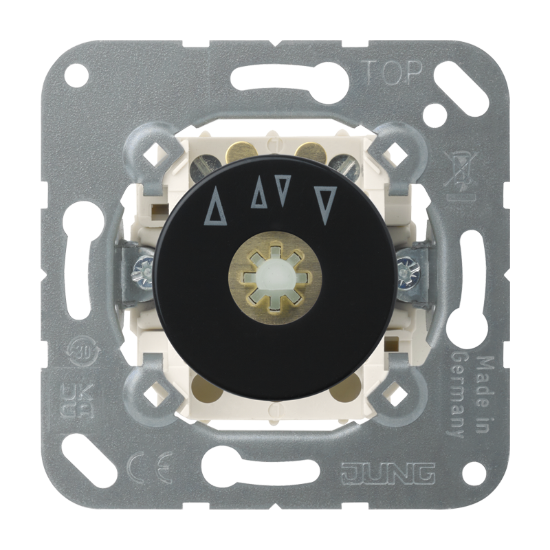 Изображение 1234.10  Поворотный выключатель для жалюзи 10 A / 250 В ~ - завод JUNG
