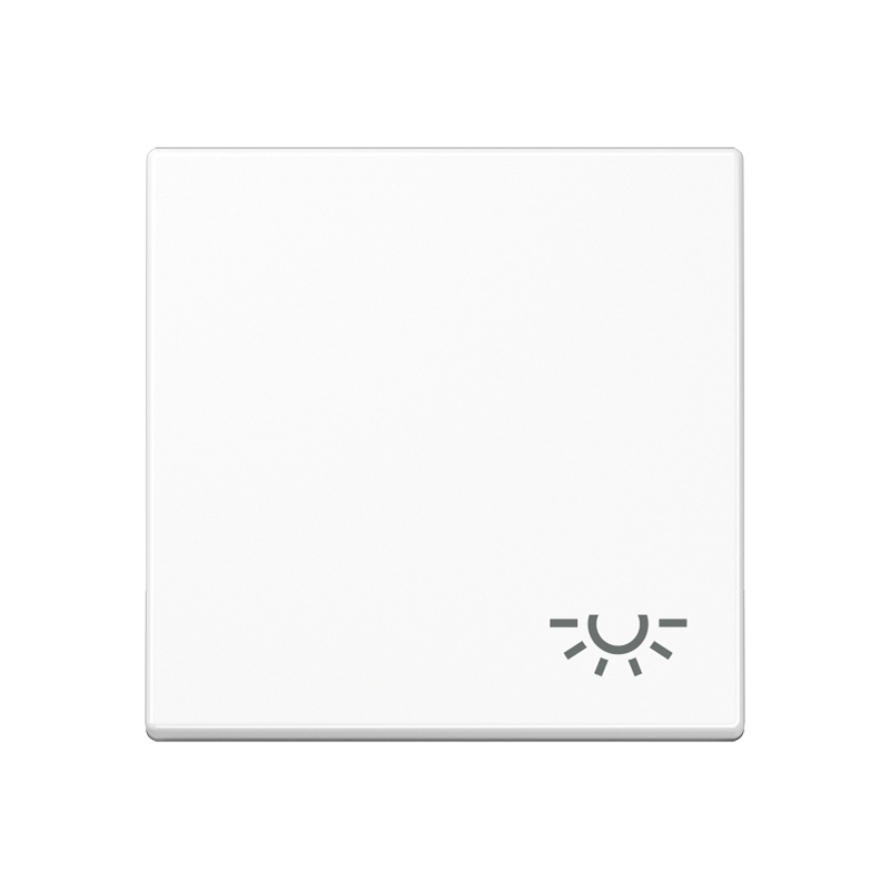 Изображение A590BFLWW  Клавиша с символом «освещение» - завод JUNG