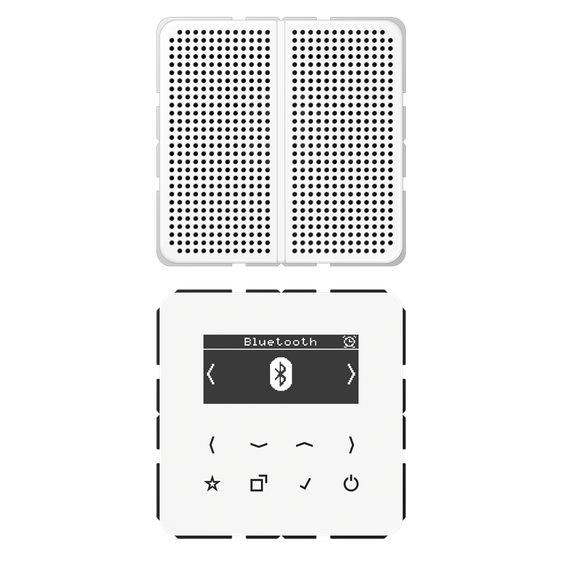 Изображение DABCD1BTWW  Смарт радио DAB+ Bluetooth, моно - завод JUNG