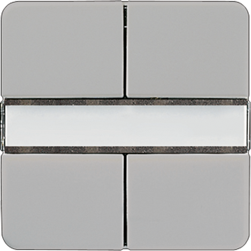 Изображение CD2092NABSGR  KNX кнопочный сенсор, 2 группы - завод JUNG