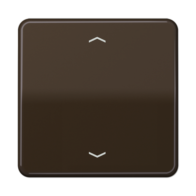 Изображение CD590PBR  Клавиша для одинарной кнопки BCU; коричневая - завод JUNG