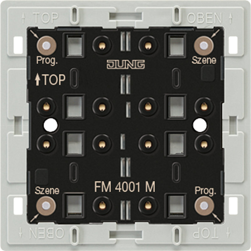 Изображение FM4001M  Настенный «плоский» пульт управления eNet, 1 группа - завод JUNG