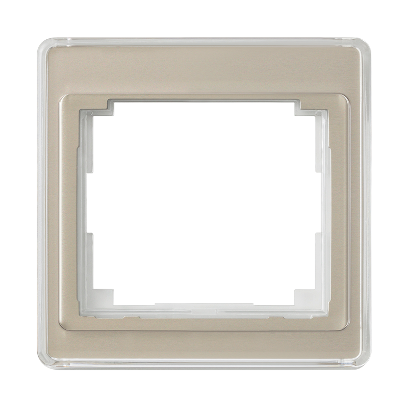 Изображение SL581GB  Рамка из прозрачного акрилового стекла, цветная подложка - завод JUNG