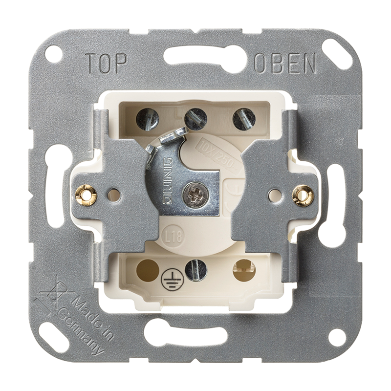 Изображение CD104.18WU  Выключатель для замочного механизма с защитой от демонтажа - завод JUNG