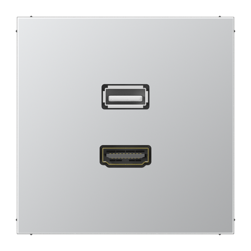 Изображение MAAL1163  HDMI / USB 2.0 - завод JUNG