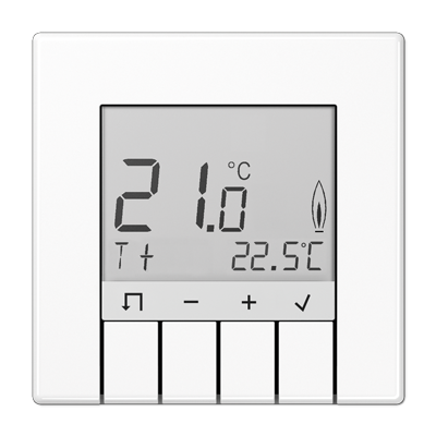 Изображение TRDLS231WW  Комнатный контроллер с дисплеем «стандарт» - завод JUNG