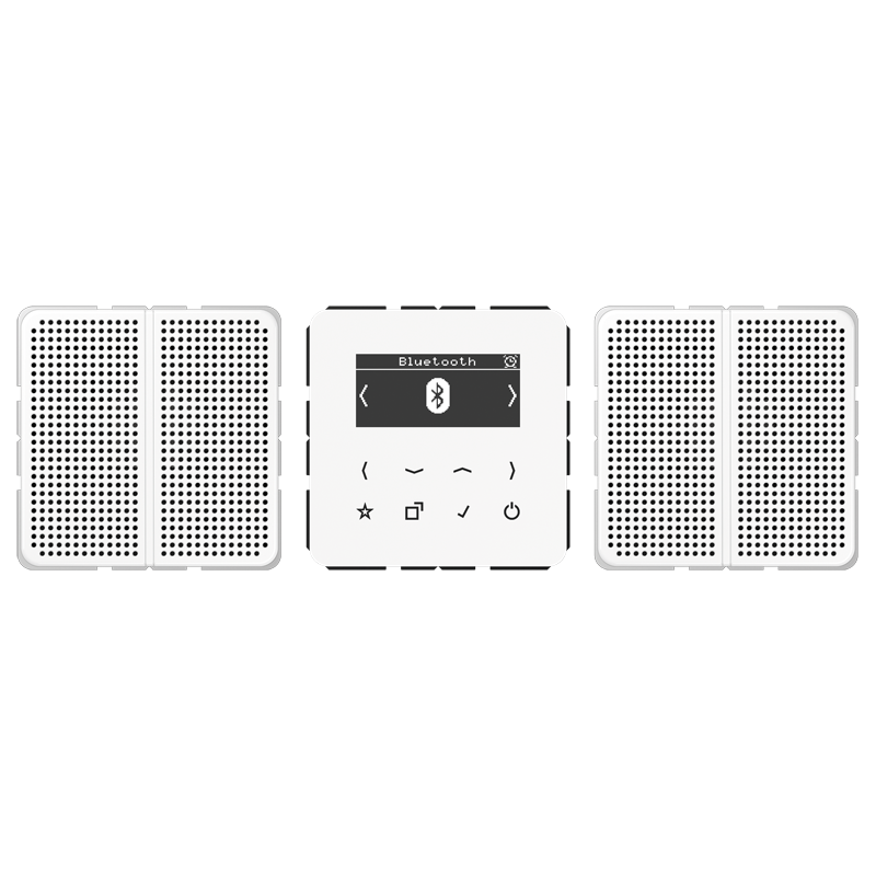 Изображение DABCD2BTWW  Смарт радио DAB+ Bluetooth, стерео - завод JUNG