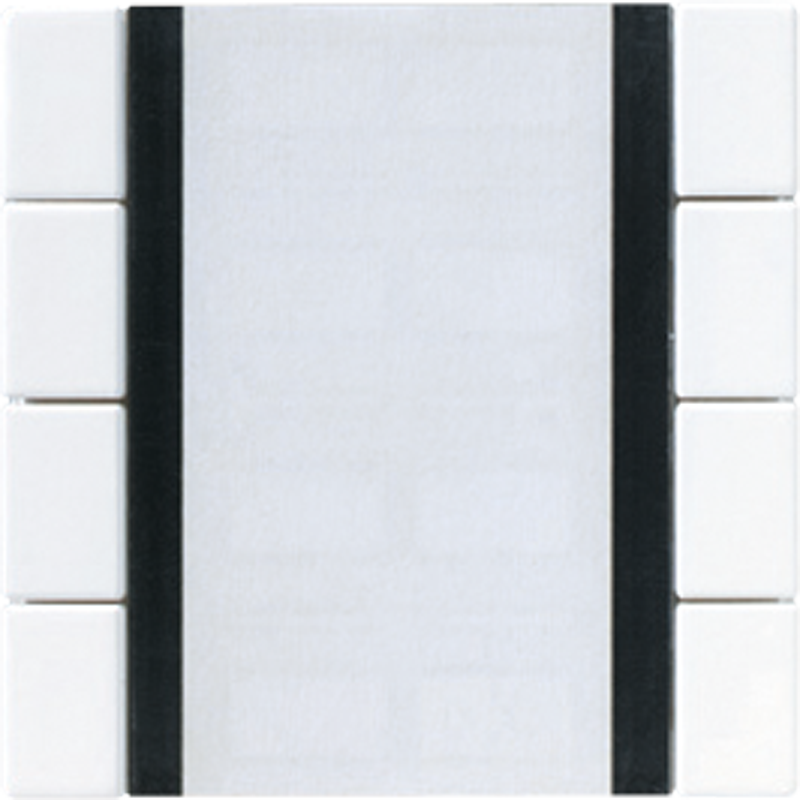 Изображение A2094NABSWW  KNX кнопочный сенсор, 4 группы - завод JUNG