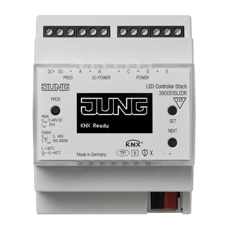 Изображение 390051SLEDR  KNX LED-контроллер, 5 каналов - завод JUNG