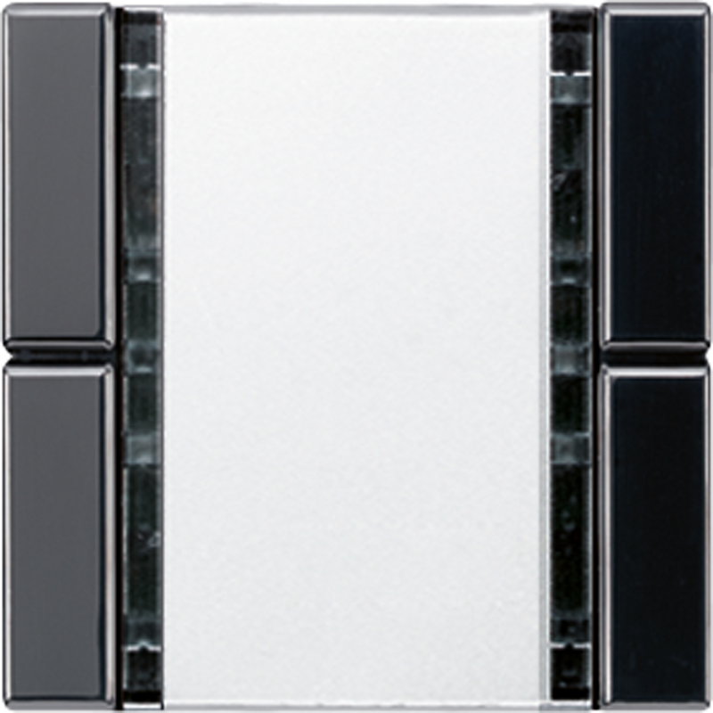 Изображение A2072NABSSW  KNX кнопочный сенсор, 2 группы - завод JUNG