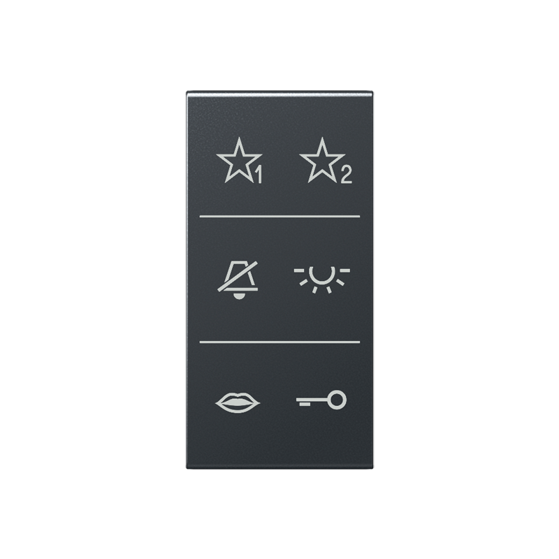 Изображение SIA6ADCANM  Накладка с символами аудио - завод JUNG