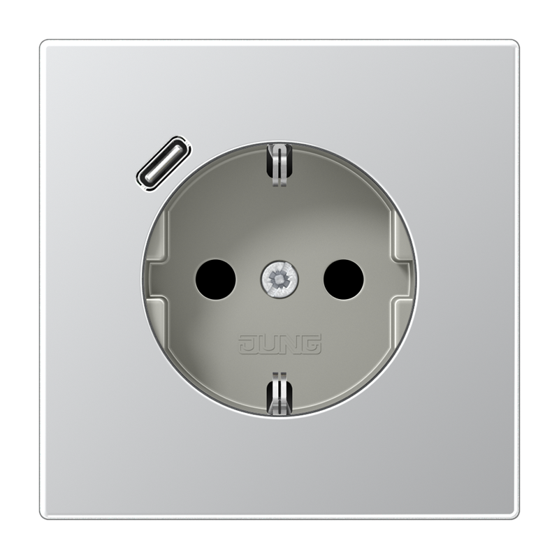 Изображение AL1520-18C  SCHUKO® socket with USB charger - завод JUNG
