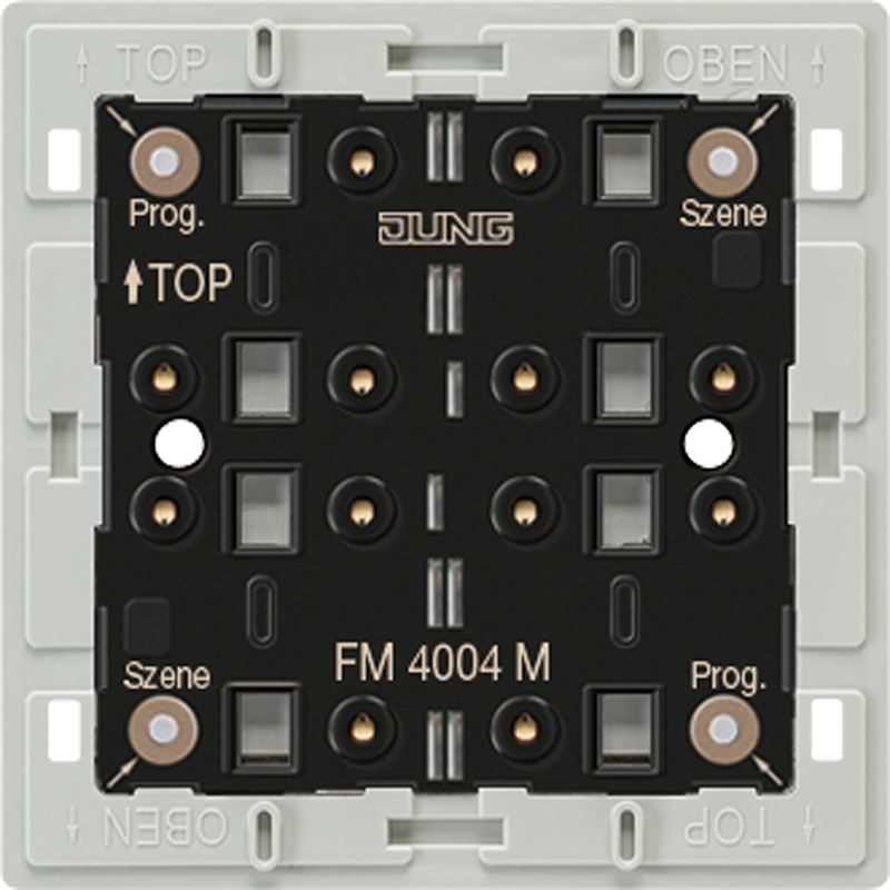 Изображение FM4004M  Настенный «плоский» пульт управления eNet, 4 группы - завод JUNG