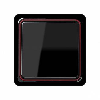 Изображение Черный Рамка красный металлик - Калькулятор