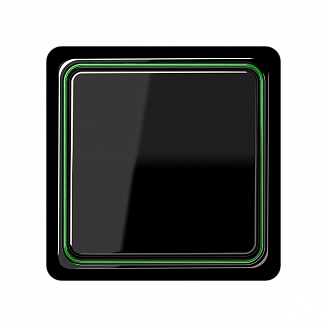 Изображение Черный Рамка зеленый металлик - Калькулятор